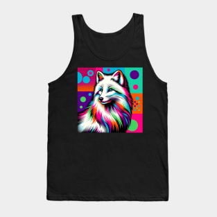 Arctic Fox Pop Art - Cool & Trendy Wildlife Tank Top